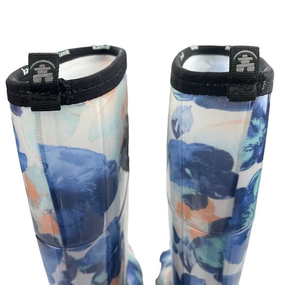KAMIK Poppies Synthetic Rubber Rain Boots Sz 6 - Picture 10 of 10